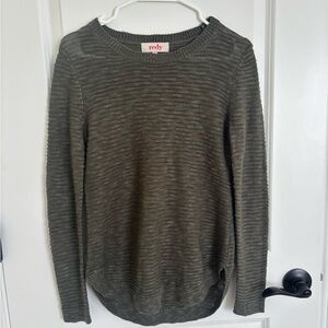 Redy Brand Olive Women's Crew Neck Sweater